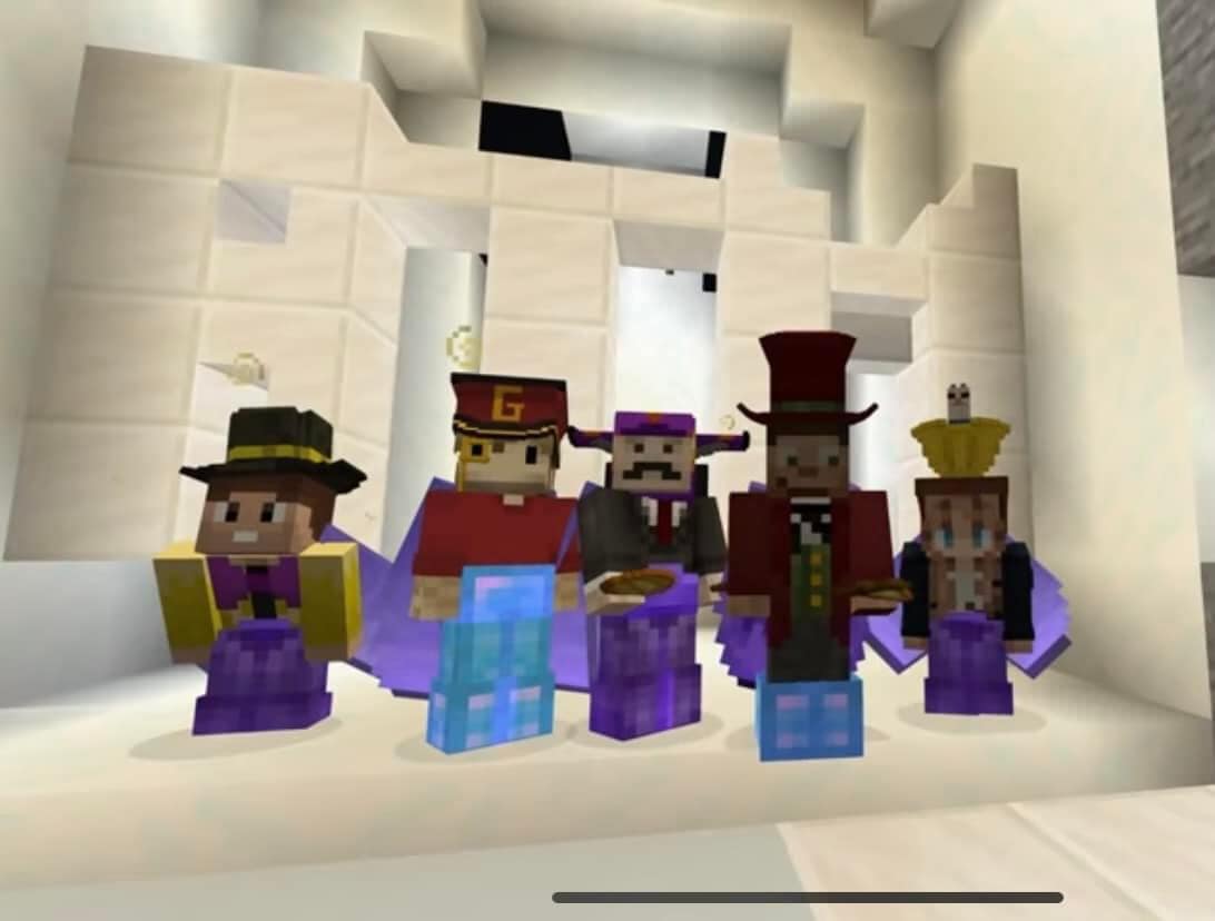 Impulse, Grian, Mumbo, Scar, Parl.